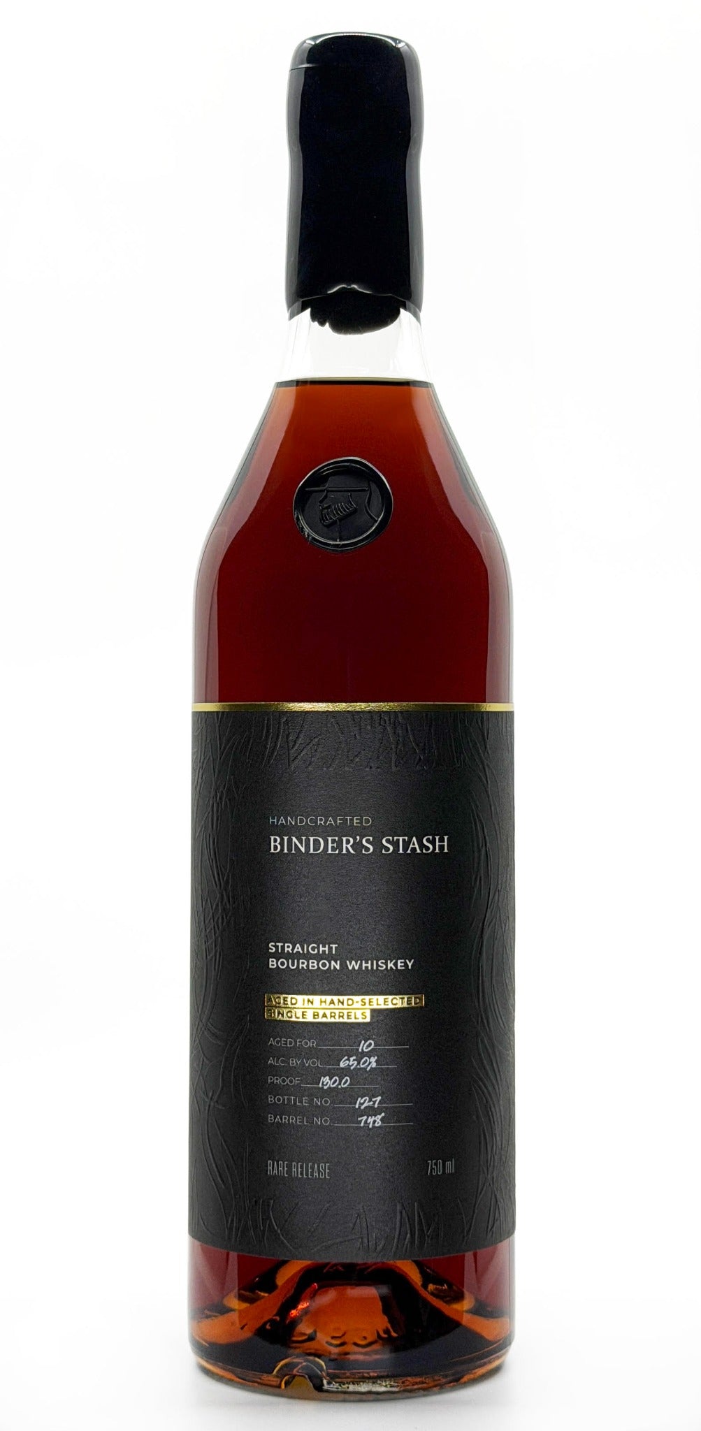 Binder's Stash Tight Lie whiskey bottle